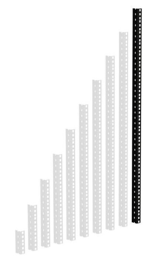 Adam Hall Parts 61535 B 20 Heavy Duty Rack Strip