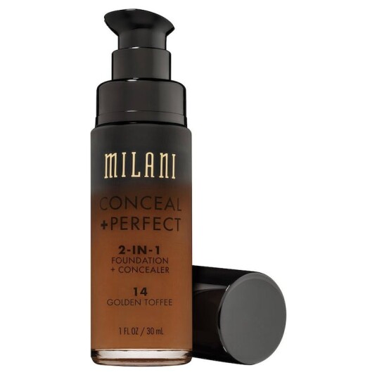 Milani Conceal + Perfect 2in1 Foundation + Concealer 14 Golden Toffee 30 ml Foundation