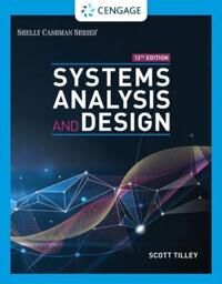 Systems Analysis And Design Av Scott (Florida Institute Of Technology) Tilley Systems Analysis And Design Av Scott (Florida Institute Of Technology) Tilley