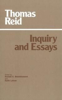 Inquiry And Essays Av Thomas Reid, Keith Lehrer