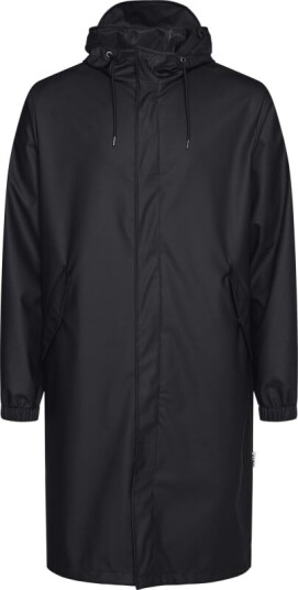 Rains Unisex Fishtail Parka S , Black Rains Unisex Fishtail Parka S , Black