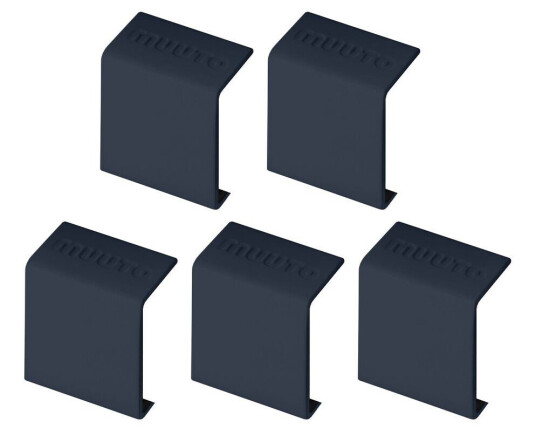 Muuto Mini stacked 2.0 clips, 5-stk. Midnattsbl?