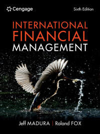International Financial Management Av Jeff (Florida Atlantic University) Madura, Roland (Salford Business School University Of Salford Uk) Fox International Financial Management Av Jeff (Florida Atlantic University) Madura, Roland (Salford Business School University Of Salford Uk) Fox