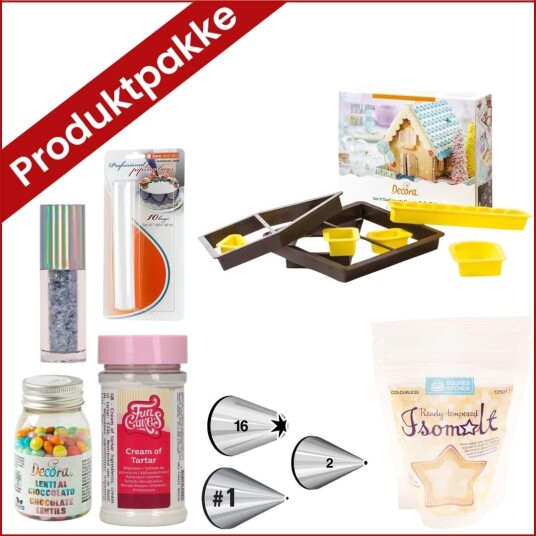 Stor Produktpakke Til Pepperkakehus