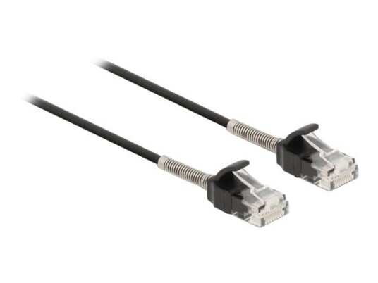 Delock Nettverkskabel Rj-45 Hann Til Rj-45 Hann 5 M Utp Cat 6A Svart