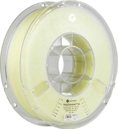 Polymaker Polydissolve S1 Pva 0.75 Kg 1.75 Mm Natural