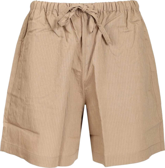 Maison Kitsuné Dame Shorts Beige XS,
