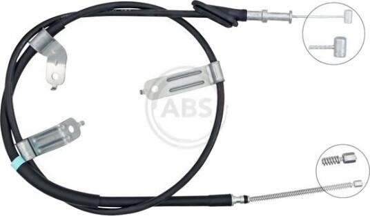 A.B.S. K10244 Tautrekk håndbremse A.B.S. K10244 Tautrekk håndbremse