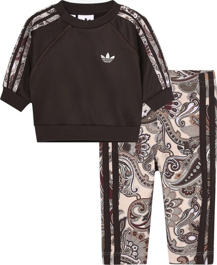 Adidas Originals 2 delt sett Brun