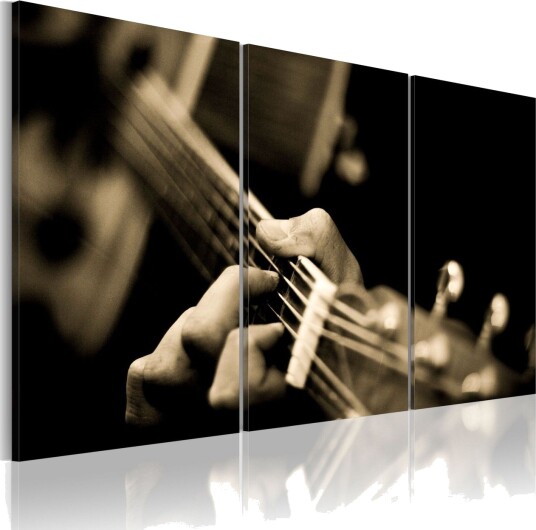 Bilde The magic sound of a guitar 90x60 Artgeist sp. z o. o.