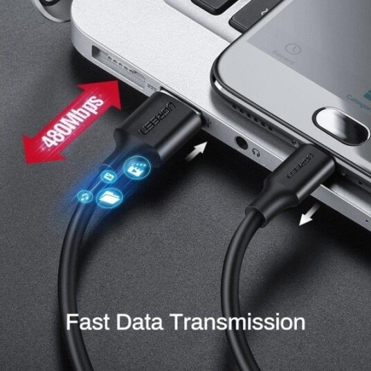 Usb-Kabel Til Micro Usb Ugreen Qc 3.0 2.4A 1M Tysk