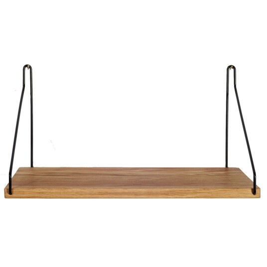 Frama Shelf 40 Hylle Naturlig Eik Svart