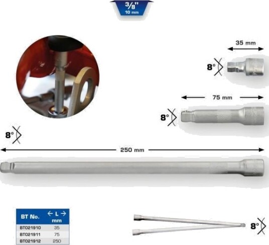 KS TOOLS BT021911 Forlengelse, pipenøkkel