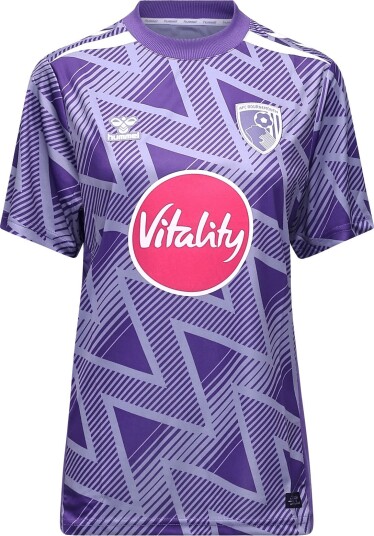Hummel Afc Bournemouth 26/27 Away Jersey S/S   Purple   XL