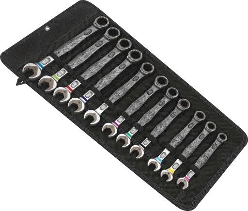 Wera Joker 11-dels kombinasjonsnøkkelsett i tekstilfutteral, 8-19mm Wera Joker 11-dels kombinasjonsnøkkelsett i tekstilfutteral, 8-19mm