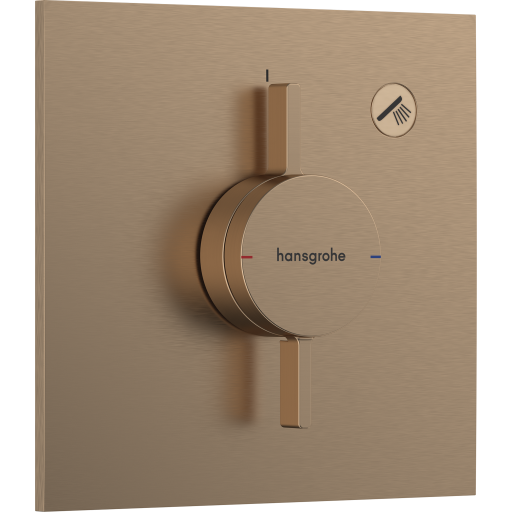 Hansgrohe DuoTurn E dusjbatteri, bronse Hansgrohe DuoTurn E dusjbatteri, bronse