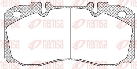 Bremseklosser REMSA JCA 640.00