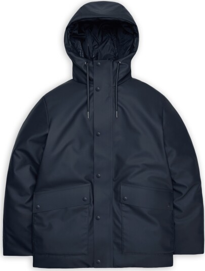 Rains Unisex Nome Parka W3T3 Navy XL Rains Unisex Nome Parka W3T3 Navy XL