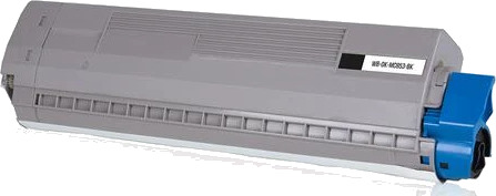 TB Toner Sort (7.000 sider) erstatter OKI 45862840 TB Premium toner
