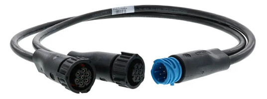 Dobbelt Baklyktkabel AMP 1.5 – 7 pin Splitter til to Prosusert av Vignal