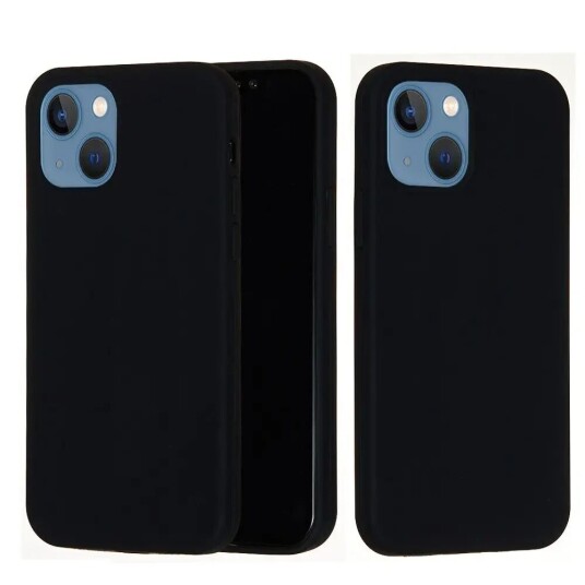 INCOVER iPhone 13 Mini Silikon Deksel - Svart