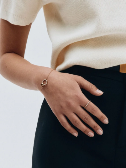 Edblad Eternal Orbit Bracelet Gold Gull ONE SIZE Edblad Eternal Orbit Bracelet Gold Gull ONE SIZE