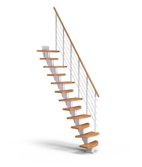 Plassbesparende Trapp Dolle Berlin Eik Oljet Shape6