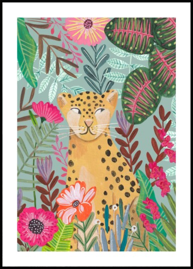 Leopard in the Jungle Plakat / 70x100