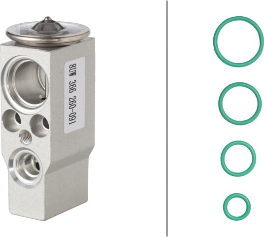 HELLA 8UW 366 260-091 Ekspansjonsventil