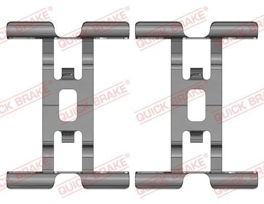 Tilbehørsett, skivebremse belegg QUICK BRAKE 109-0211