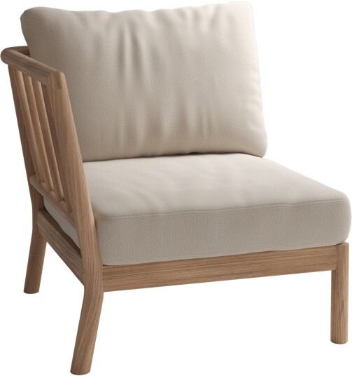 Fritz Hansen Tradition End Module Light Sand Teak Fsc 100% Utendørs Sofaer Povl B. Eskildsen Fritz Hansen Tradition End Module Light Sand Teak Fsc 100% Utendørs Sofaer Povl B. Eskildsen
