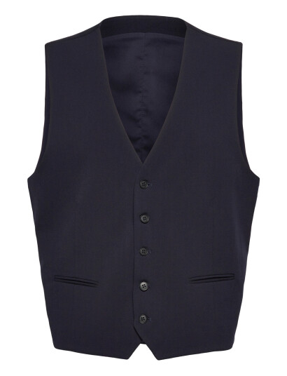 Lindbergh Superflex Relaxed Waistcoat Navy L Lindbergh Superflex Relaxed Waistcoat Navy L