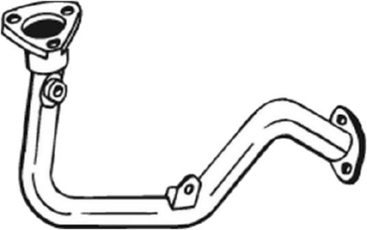 Eksosrør BOSAL 791-011 Eksosrør BOSAL 791-011
