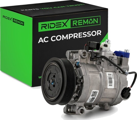AC-kompressor RIDEX REMAN 447K0038R