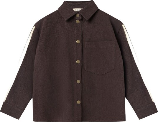 Fliink Donny Shirt COFFEE BEAN 122