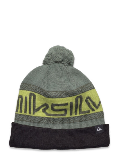 Quiksilver Summit Youth Beanie - Khaki green - ONE SIZE Quiksilver Summit Youth Beanie - Khaki green - ONE SIZE