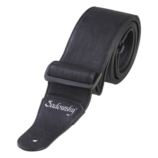 Sadowsky Synthetic Leather Strap BK S
