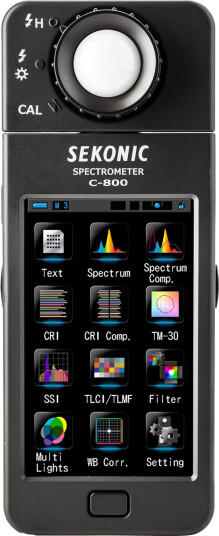Sekonic SpectroMeter C-800 Fargespecter, temperatur Sekonic SpectroMeter C-800 Fargespecter, temperatur