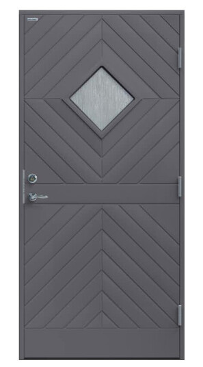Ytterdør Diplomat Karin Cotswold Glass