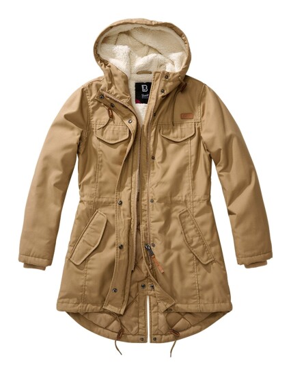 Brandit Parkajacka Marsh Lake för damer Beige