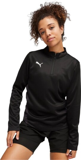 PUMA Teamgoal 1/4 Zip Treningsgenser for Damer - Svart, Størrelse S