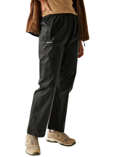 Regatta Pack-It Overtrousers - Black - L Regatta Pack-It Overtrousers - Black - L