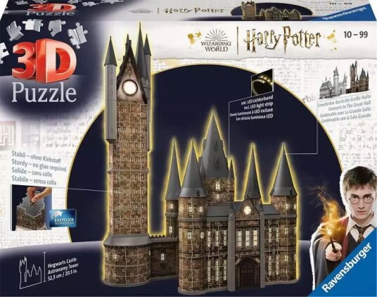 Ravensburger Hogwarts Castle Astronomy Tower 540p 3D Puslespill Ravensburger Hogwarts Castle Astronomy Tower 540p 3D Puslespill