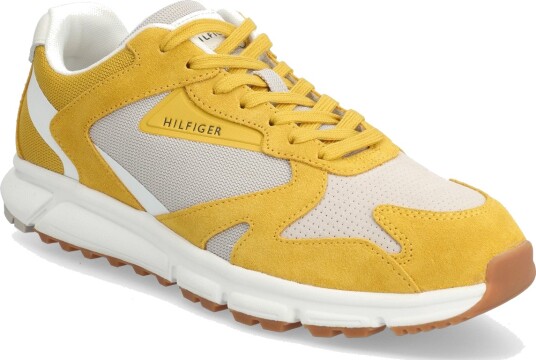 Tommy Hilfiger Outdoor Runner Mix Material   Yellow   45