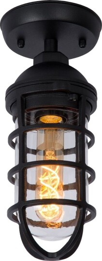 Limal Taklampe Utendørs  Høyde 29 Cm  Sort