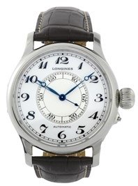 Longines Herreklokke L2.713.4.13.0 Heritage Weems Hvit/Lær Ø47.5 mm