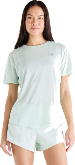 New Balance Athletics T Shirt Green XS