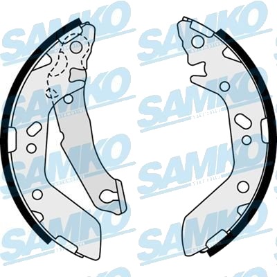 SAMKO 88480 Bremsesko sett