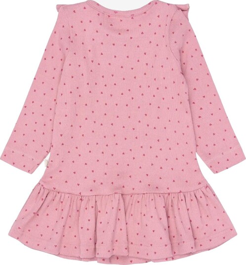 Petit Piao Ppsonja L_S Dress   ROSE ELEGANCE HEART AOP   98