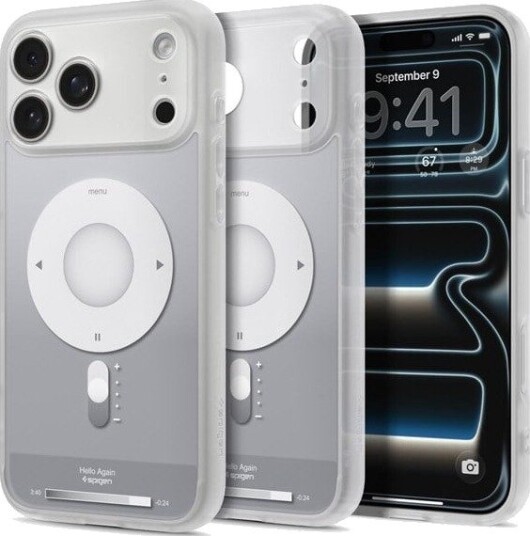 Spigen Ultra Hybrid MagSafe - classic silver - iPhone 18 Pro/17 Pro